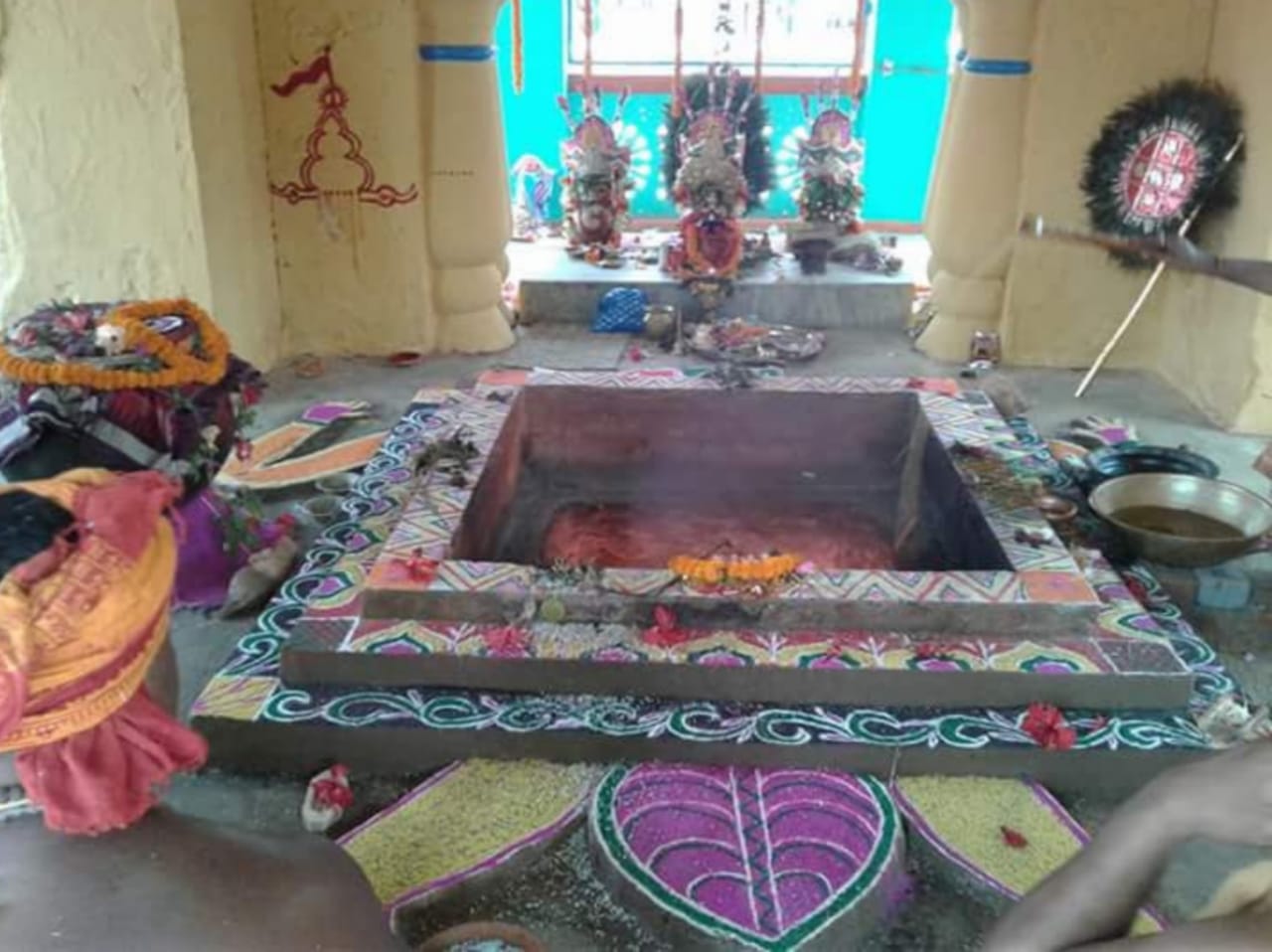 Maahingula temple sankhachila festival celebration